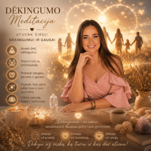 Dėkingumo energijos aktyvacija